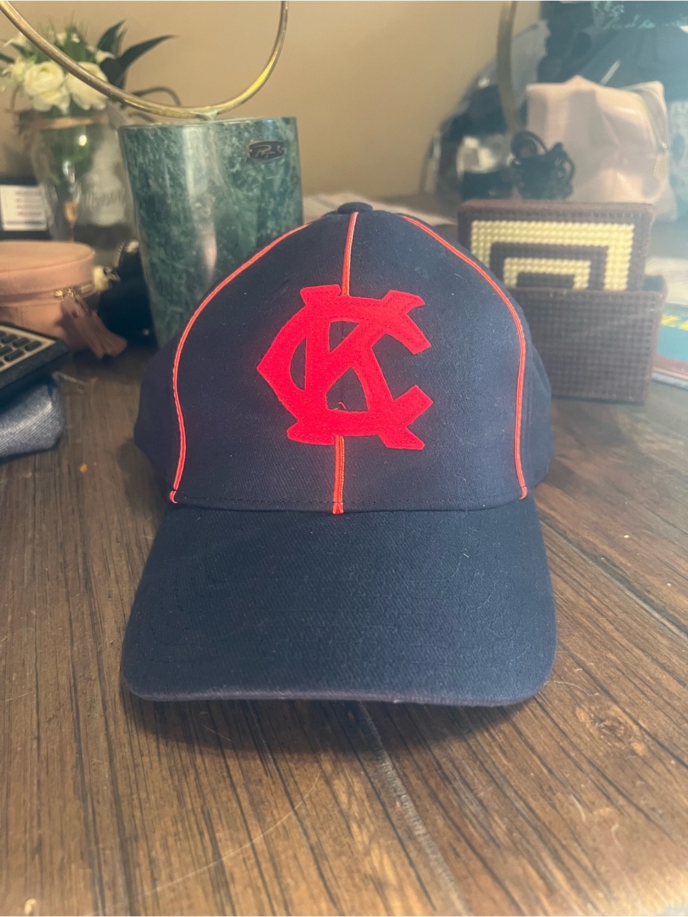 Vintage KC Monarchs Baseball Cap by Big Boy